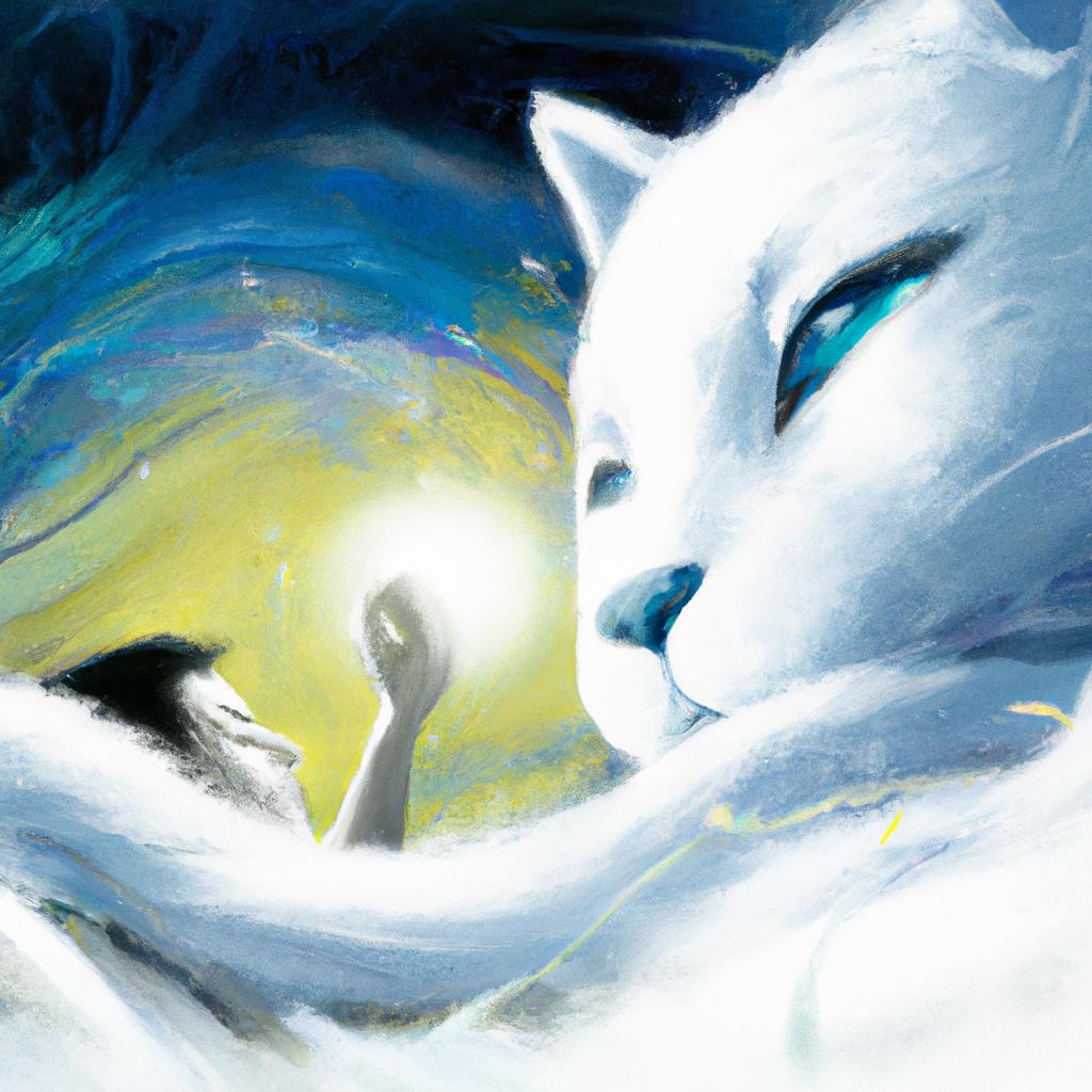 o que e sonhar com gato branco3