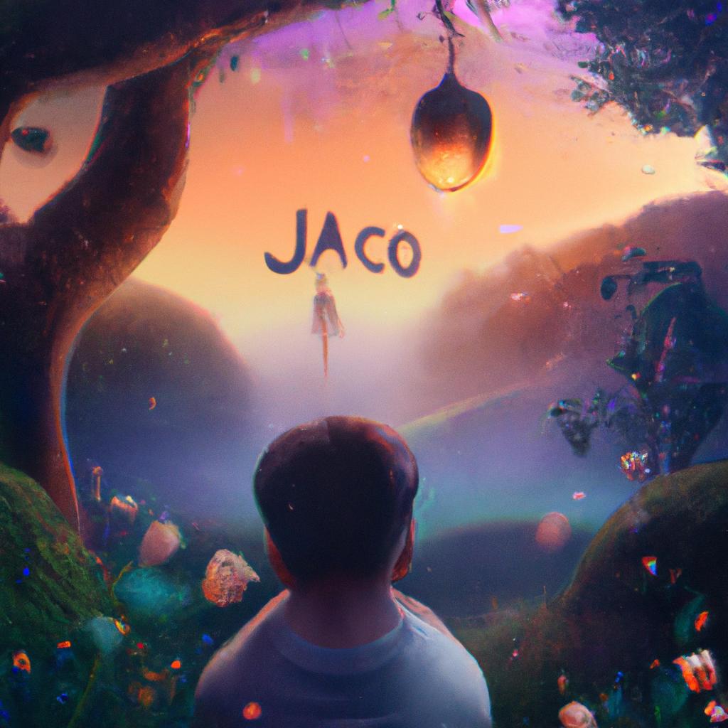 Imagem de capa do post "O Que Significa Sonhar com Jaca? Descubra Aqui!" com um desenho digital