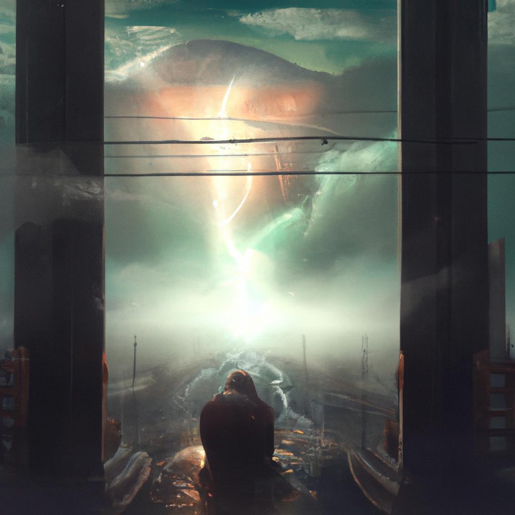 Imagem de capa do post "O Que Significa Sonhar com Tempestade? Descubra Agora!" com um desenho digital