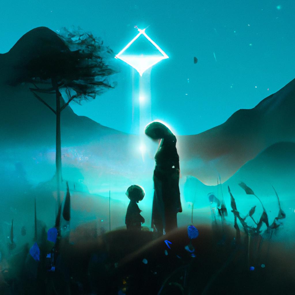 Imagem de capa do post "O Que Significa Sonhar Com A Mãe Da Gente? Descubra Aqui!" com um desenho digital