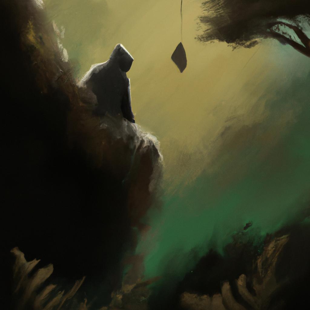 Imagem de capa do post "O Que Significa Sonhar Com Ameaça? Descubra Agora!" com um desenho digital