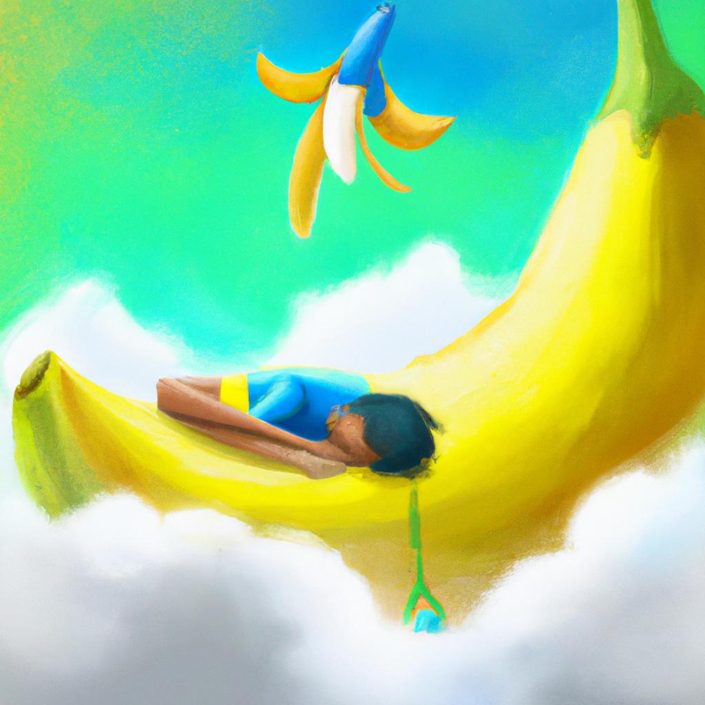 Imagem de capa do post "O Que Significa Sonhar com Banana? Descubra aqui!" com um desenho digital