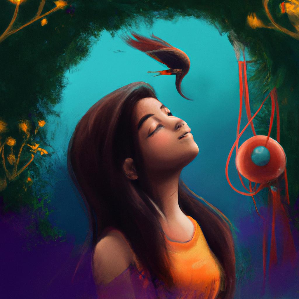 Imagem de capa do post "Bem Te Vi: Descubra o Que Significa Sonhar Com Esse Enigma!" com um desenho digital