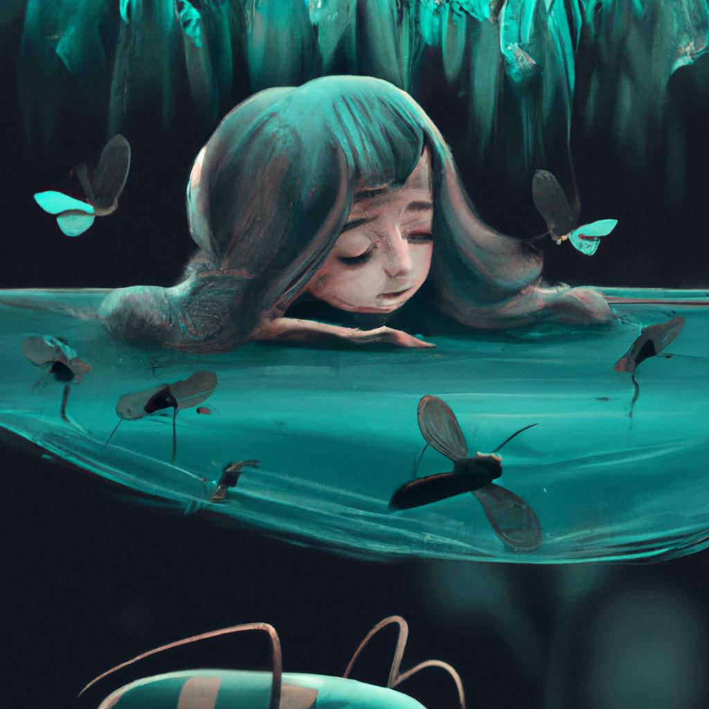 Imagem de capa do post "Descubra o Que Significa Sonhar com Bicho de Mosca!" com um desenho digital