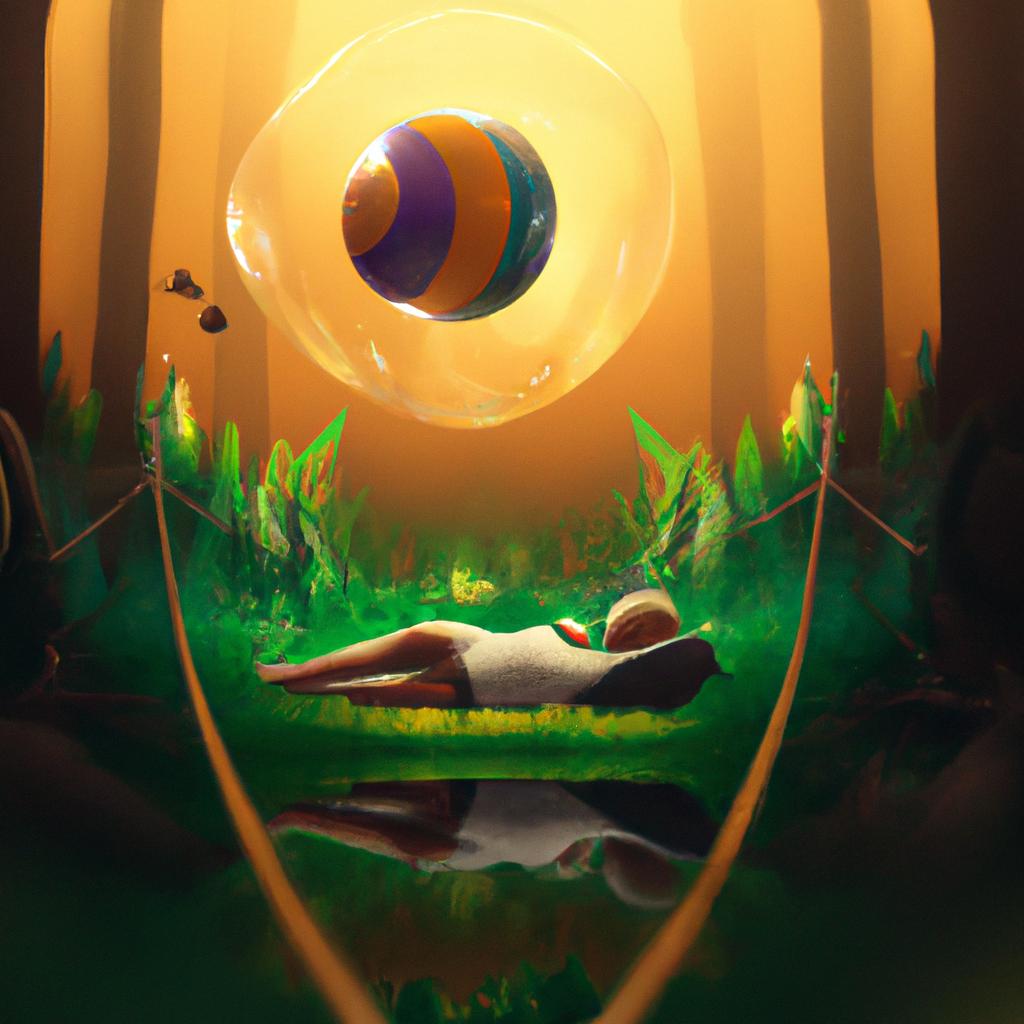 Imagem de capa do post "Descubra o Que Significa Sonhar com Bola de Gude!" com um desenho digital