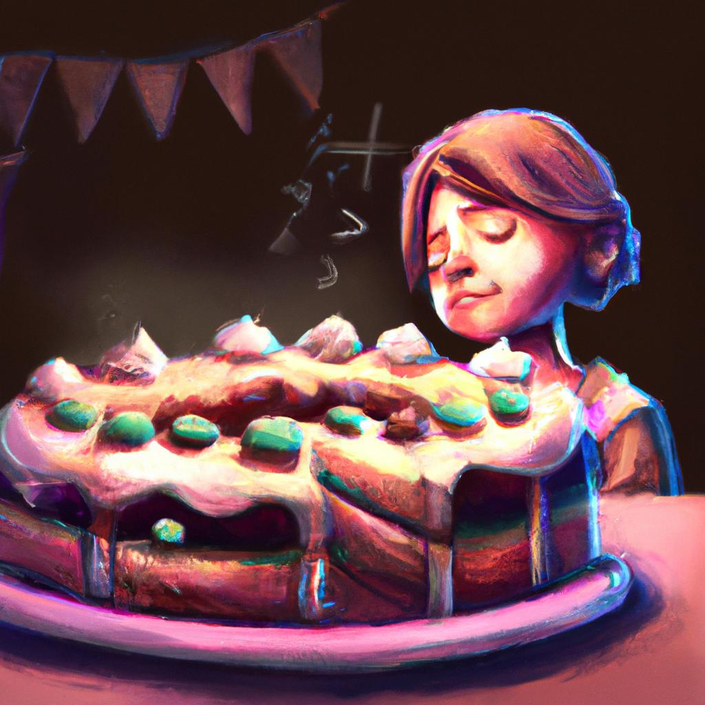 Imagem de capa do post Descubra o Que Significa Sonhar com Bolo de Aniversário! com um desenho digital