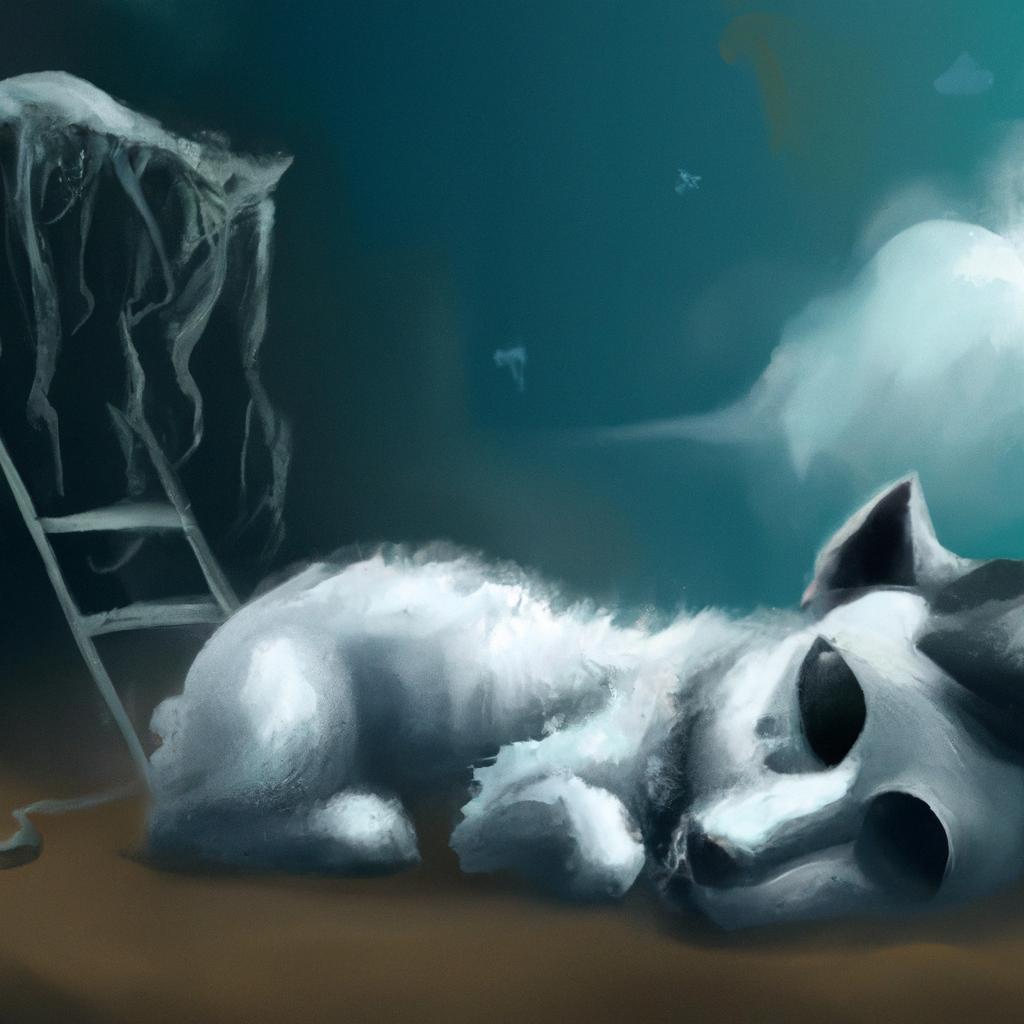 Imagem de capa do post Descubra o que Significa Sonhar com Cachorro Branco Morto! com um desenho digital