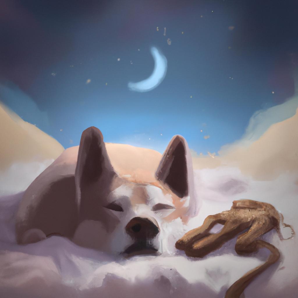 Imagem de capa do post "Descubra o que Significa Sonhar com Cachorro Machucado!" com um desenho digital
