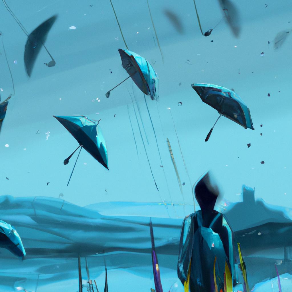 Imagem de capa do post "Descubra o que Significa Sonhar com Chuva de Meteoros!" com um desenho digital