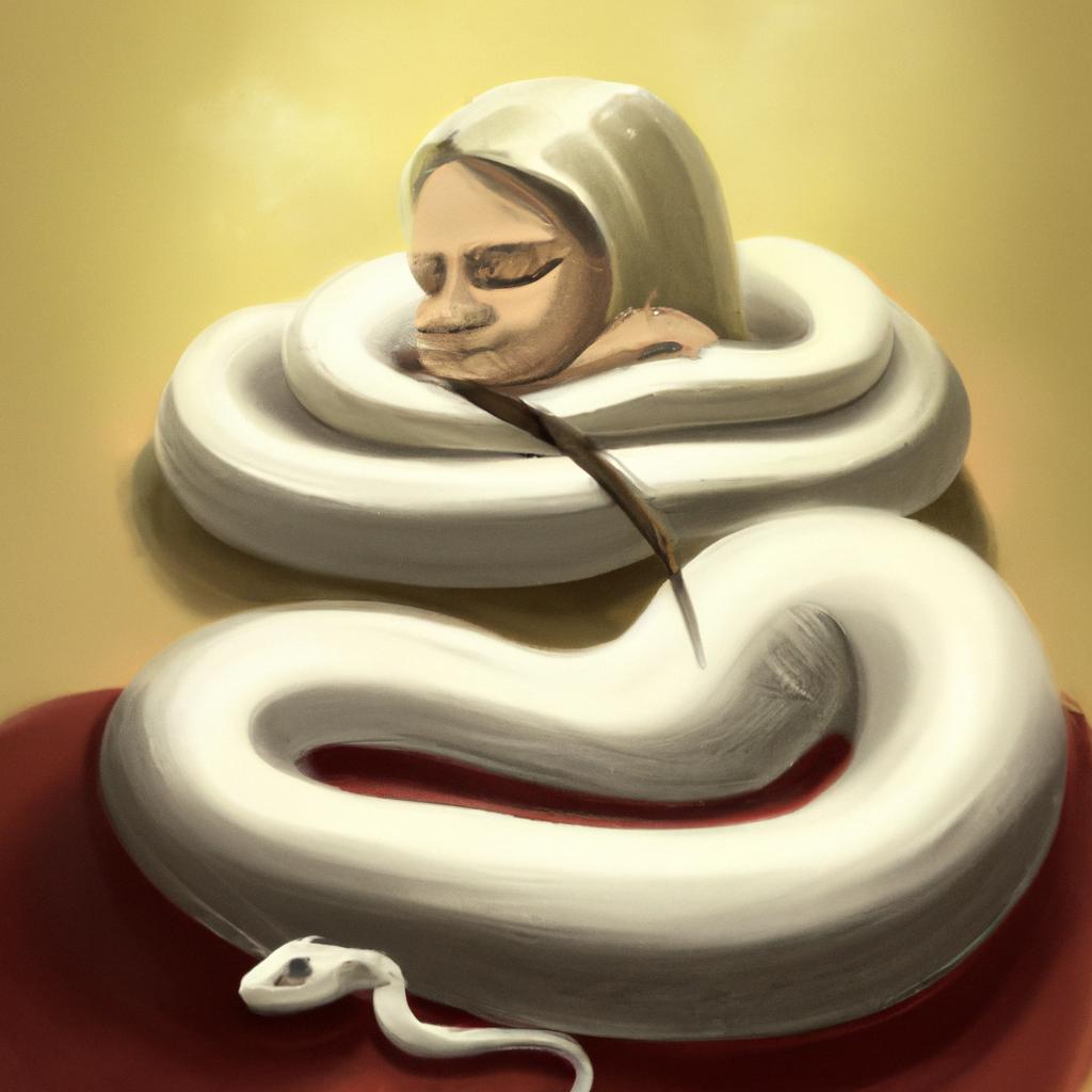 o que significa sonhar com cobra branca pequena3
