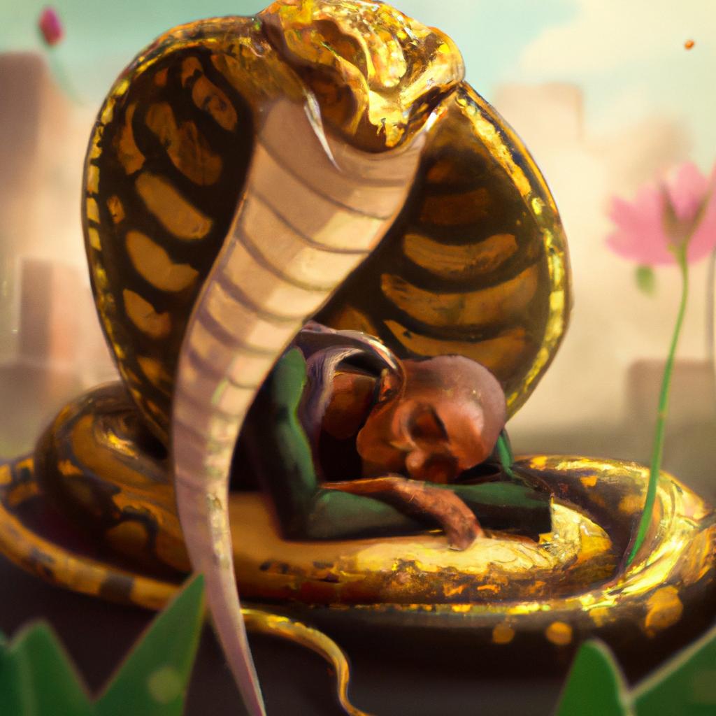 o que significa sonhar com cobra dourada3