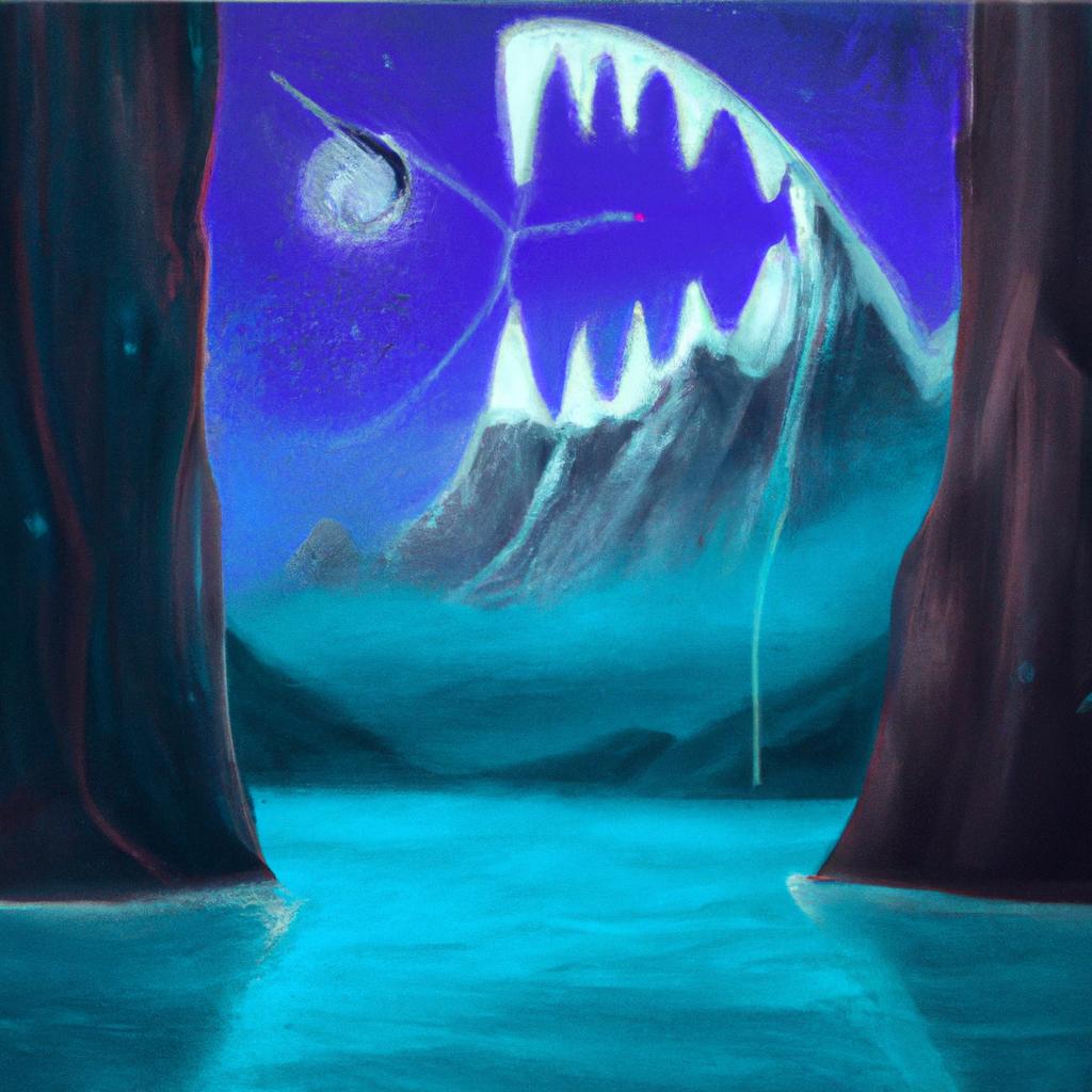 Imagem de capa do post "Descubra o Que Significa Sonhar com Dente Crescendo!" com um desenho digital