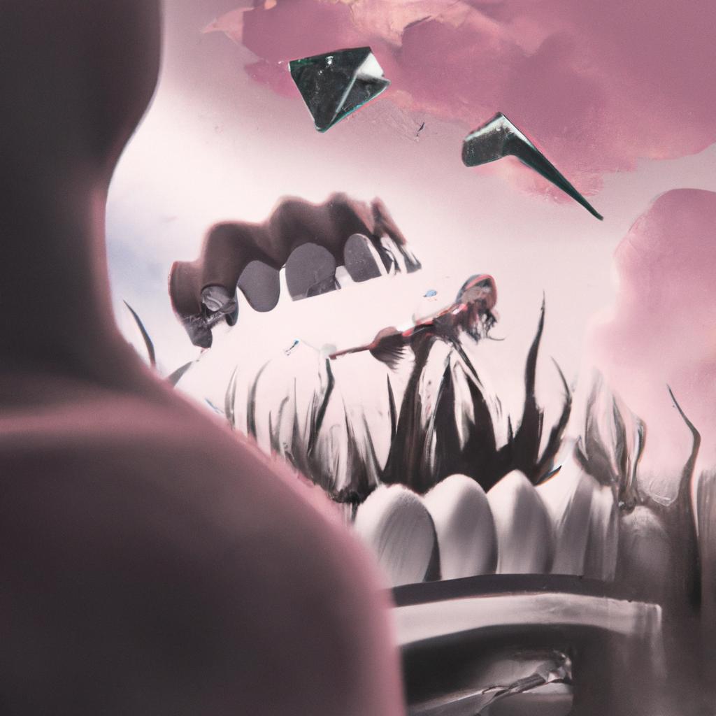 Imagem de capa do post Descubra o Que Significa Sonhar com Dente da Frente Quebrado! com um desenho digital