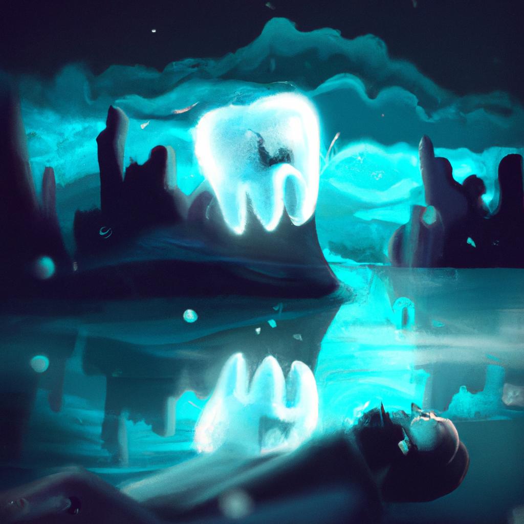 Imagem de capa do post Descubra o que Significa Sonhar com Dente Doendo com um desenho digital