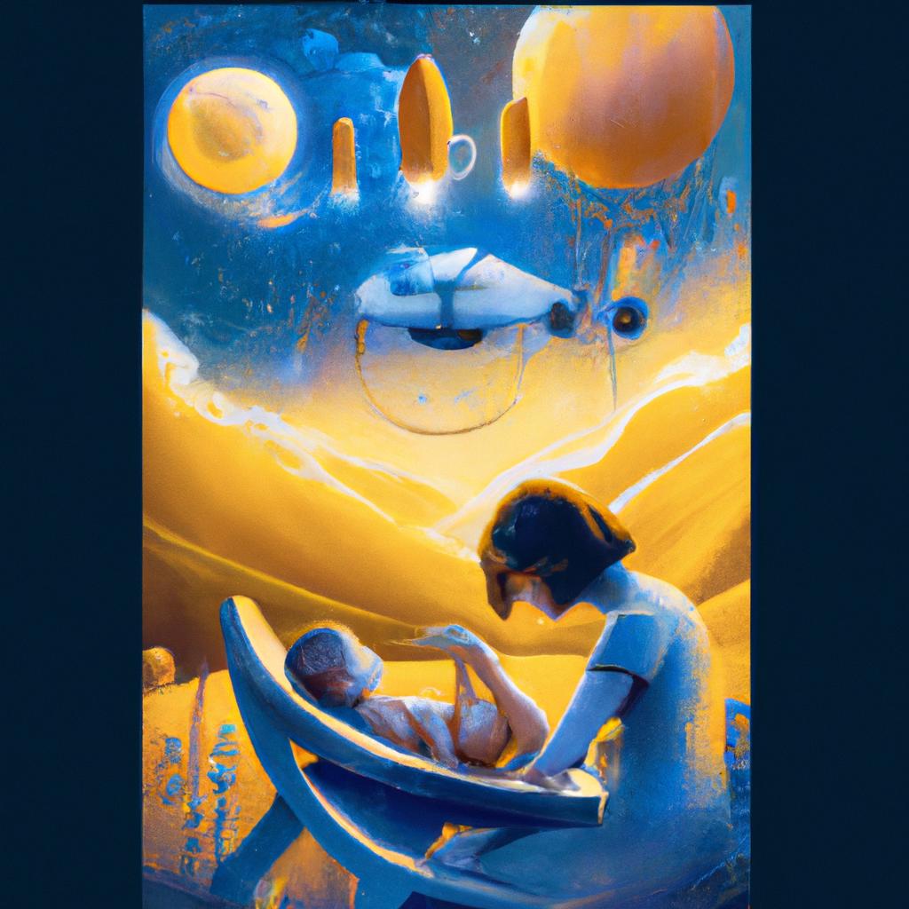 Imagem de capa do post O Que Significa Sonhar com Filhos Pequenos? Descubra! com um desenho digital