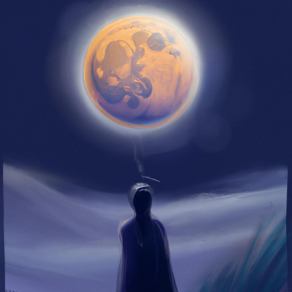 Imagem de capa do post Descubra o que Significa Sonhar com Lua Cheia! com um desenho digital