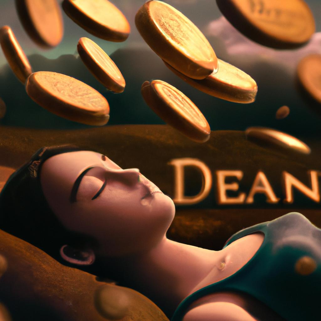 Imagem de capa do post Descubra o que Significa Sonhar com Moedas de 1 Real! com um desenho digital