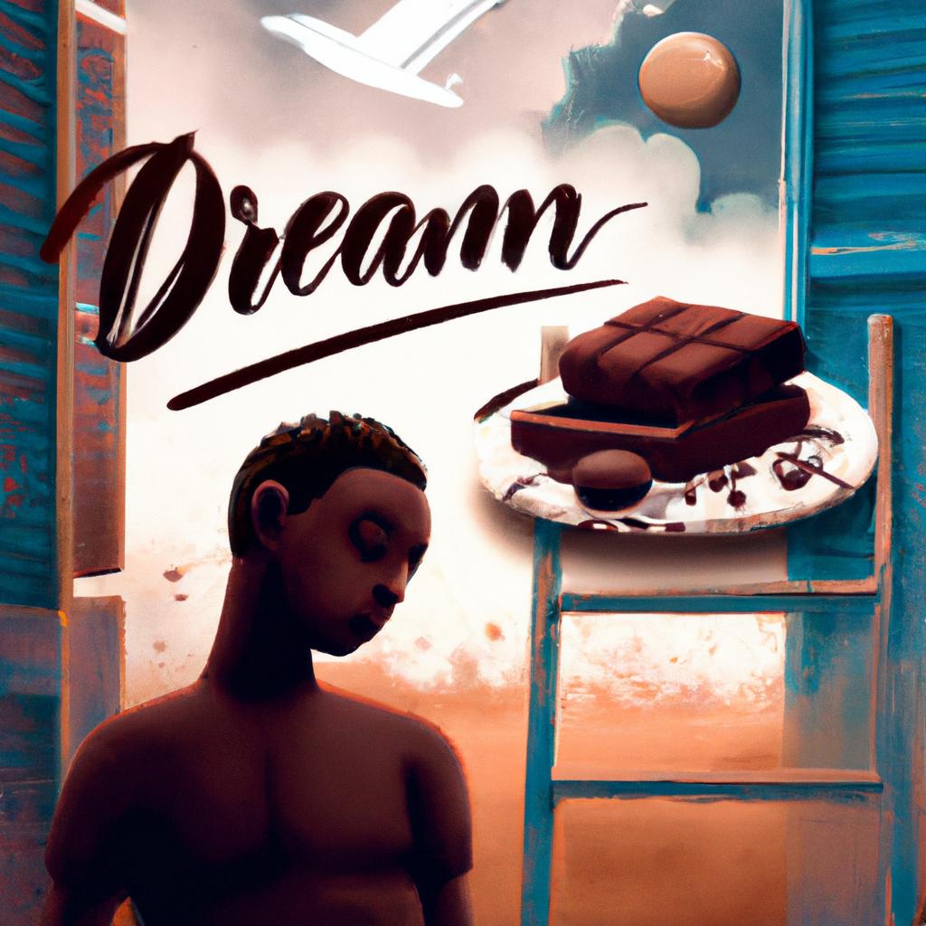 Imagem de capa do post "O Que Significa Sonhar Com Muito Chocolate? Descubra Agora!" com um desenho digital