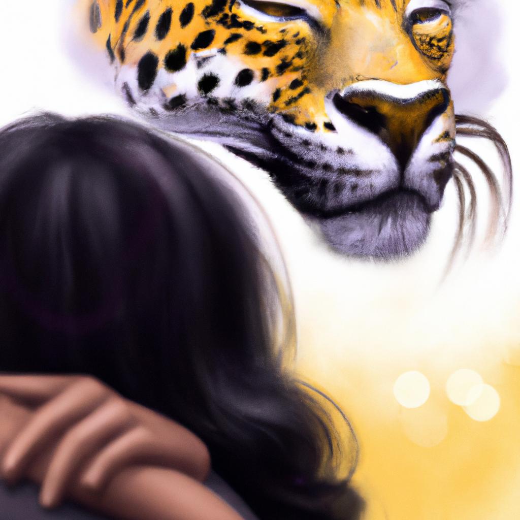 Imagem de capa do post Descubra o que Significa Sonhar com Onça Brava! com um desenho digital