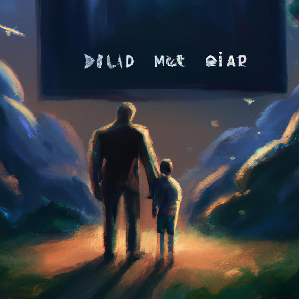 Imagem de capa do post Descubra o Que Significa Sonhar Com um Pai Falecido com um desenho digital