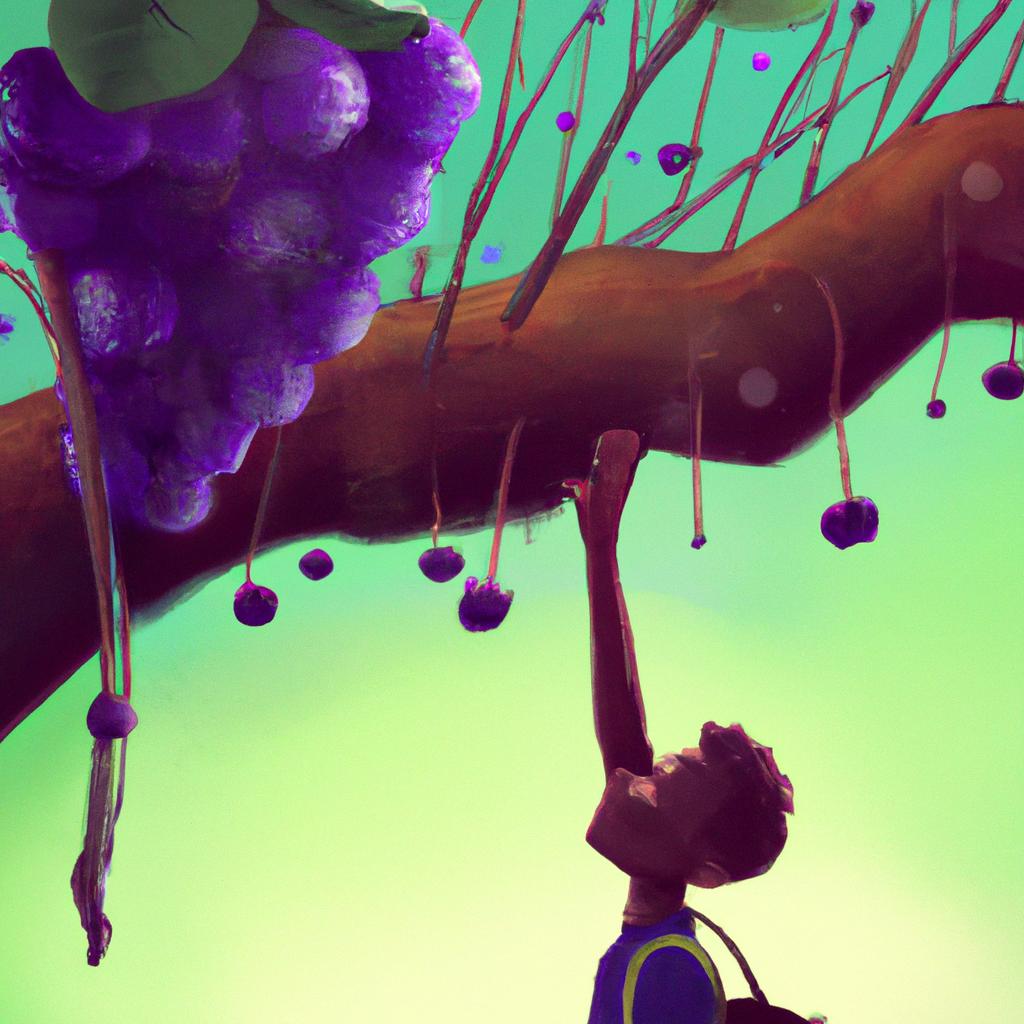 Imagem de capa do post "Descubra o Que Significa Sonhar com Pé de Jabuticaba Carregado!" com um desenho digital
