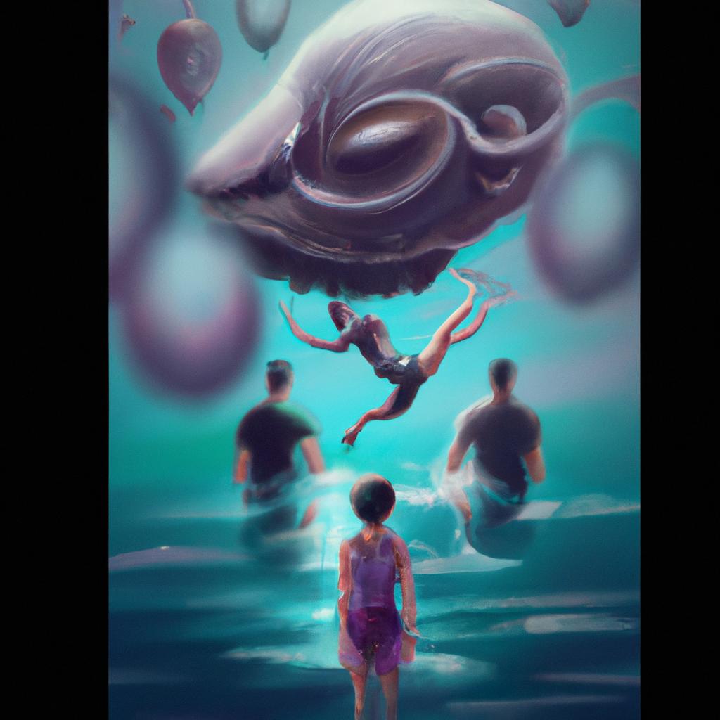 Imagem de capa do post "O Que Significa Sonhar com Pessoas Querendo Te Matar?" com um desenho digital