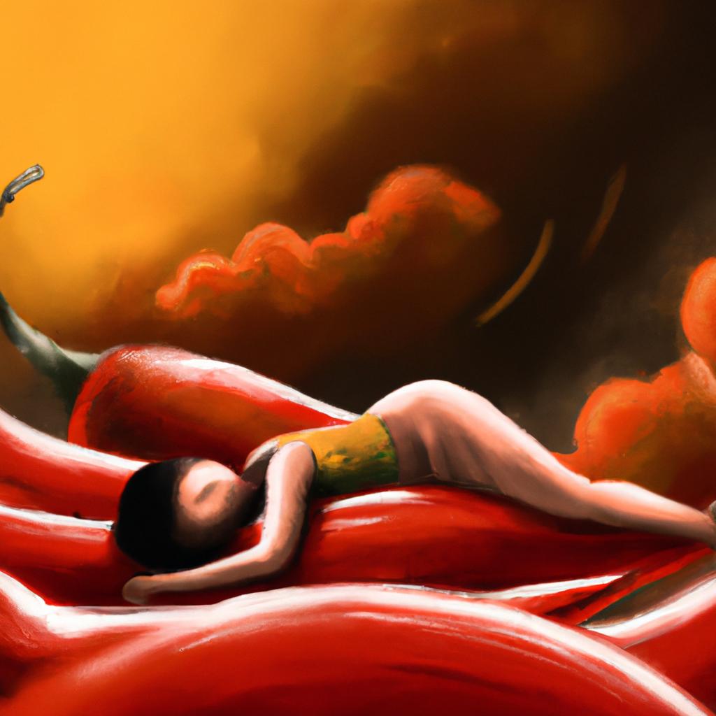 Imagem de capa do post "Descubra O Que Significa Sonhar Com Pimenta!" com um desenho digital