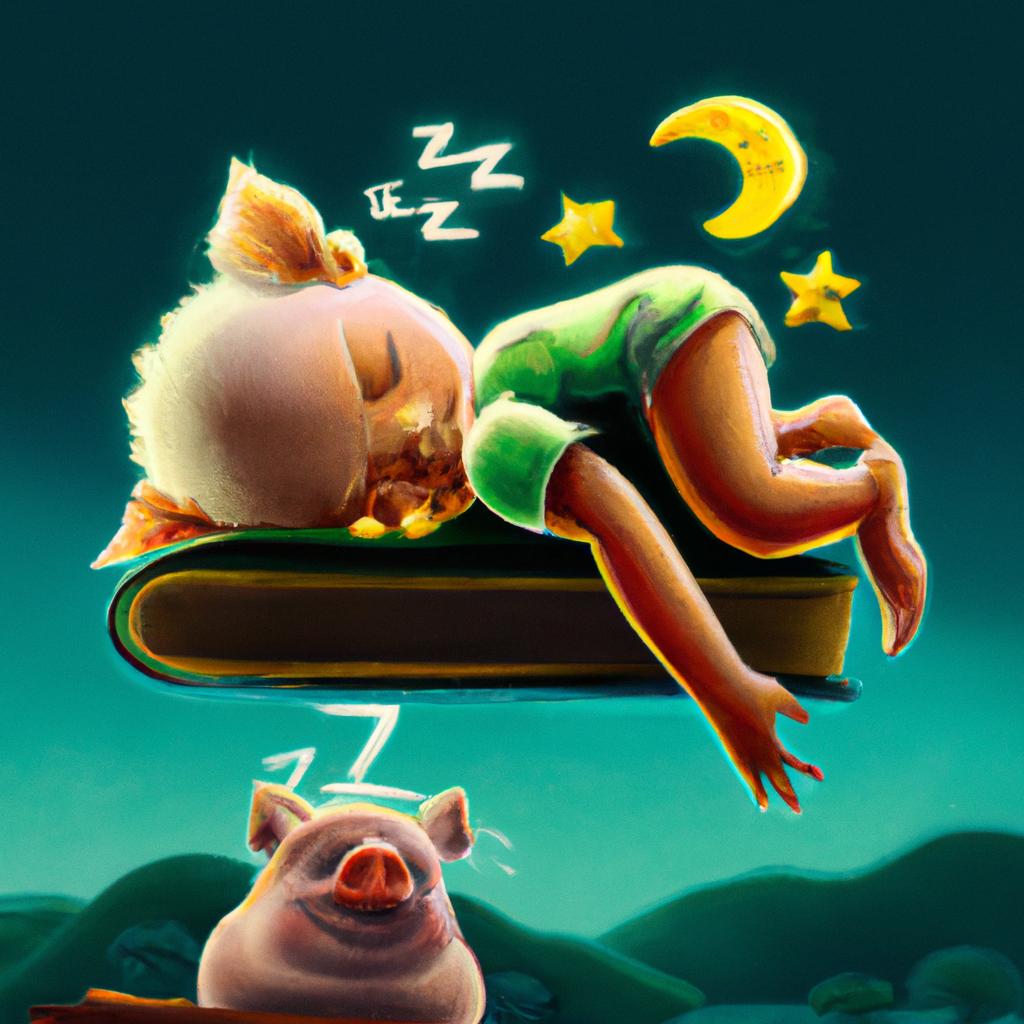 Imagem de capa do post "Descubra o Que Significa Sonhar Com Porco Preto!" com um desenho digital