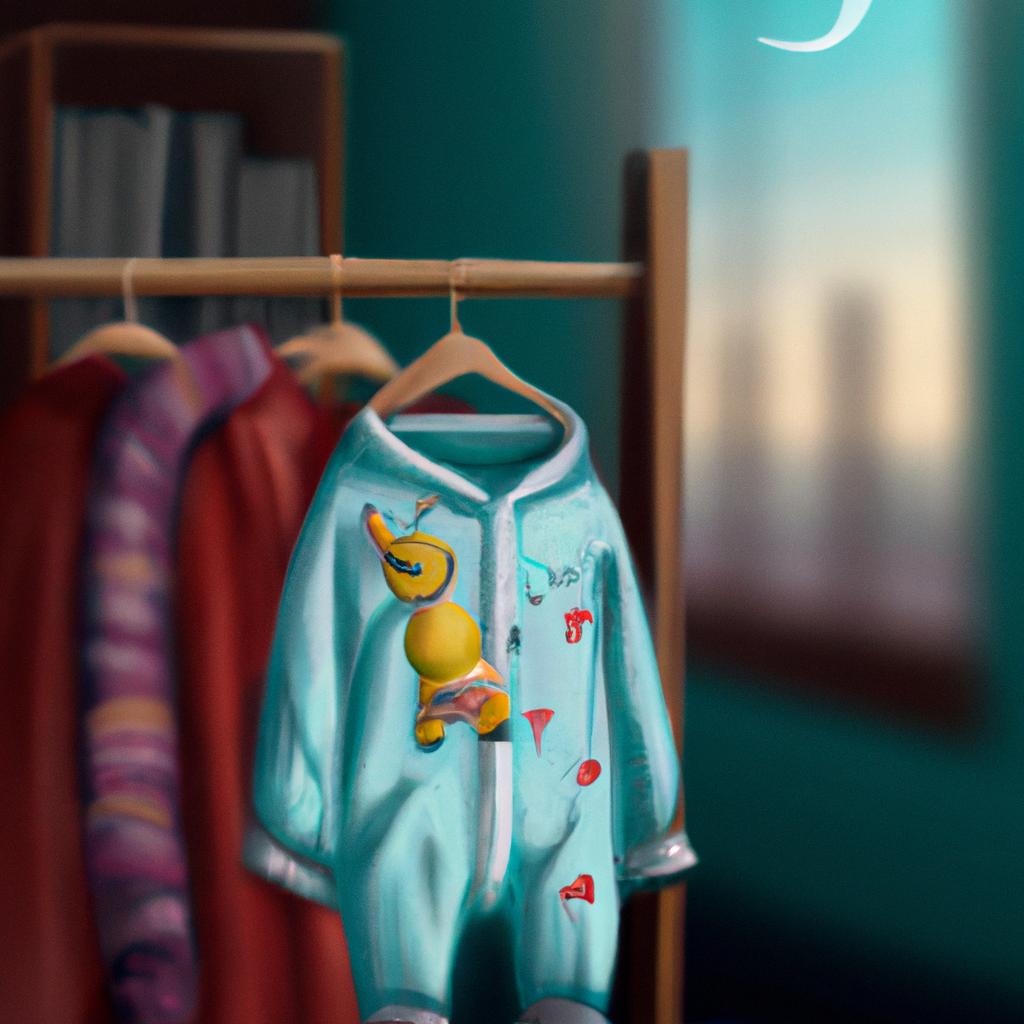 Imagem de capa do post "O Que Significa Sonhar com Roupas de Bebê? Descubra Aqui!" com um desenho digital