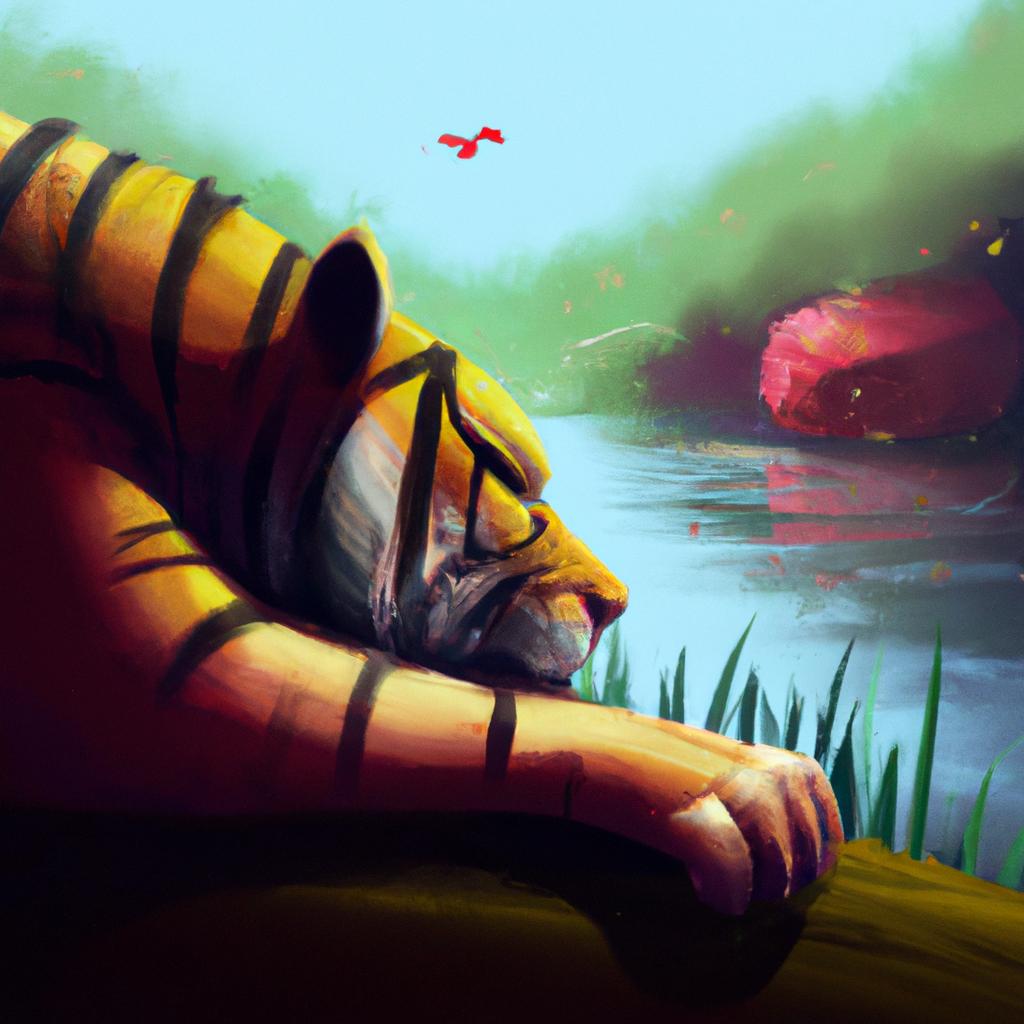o que significa sonhar com tigre manso3