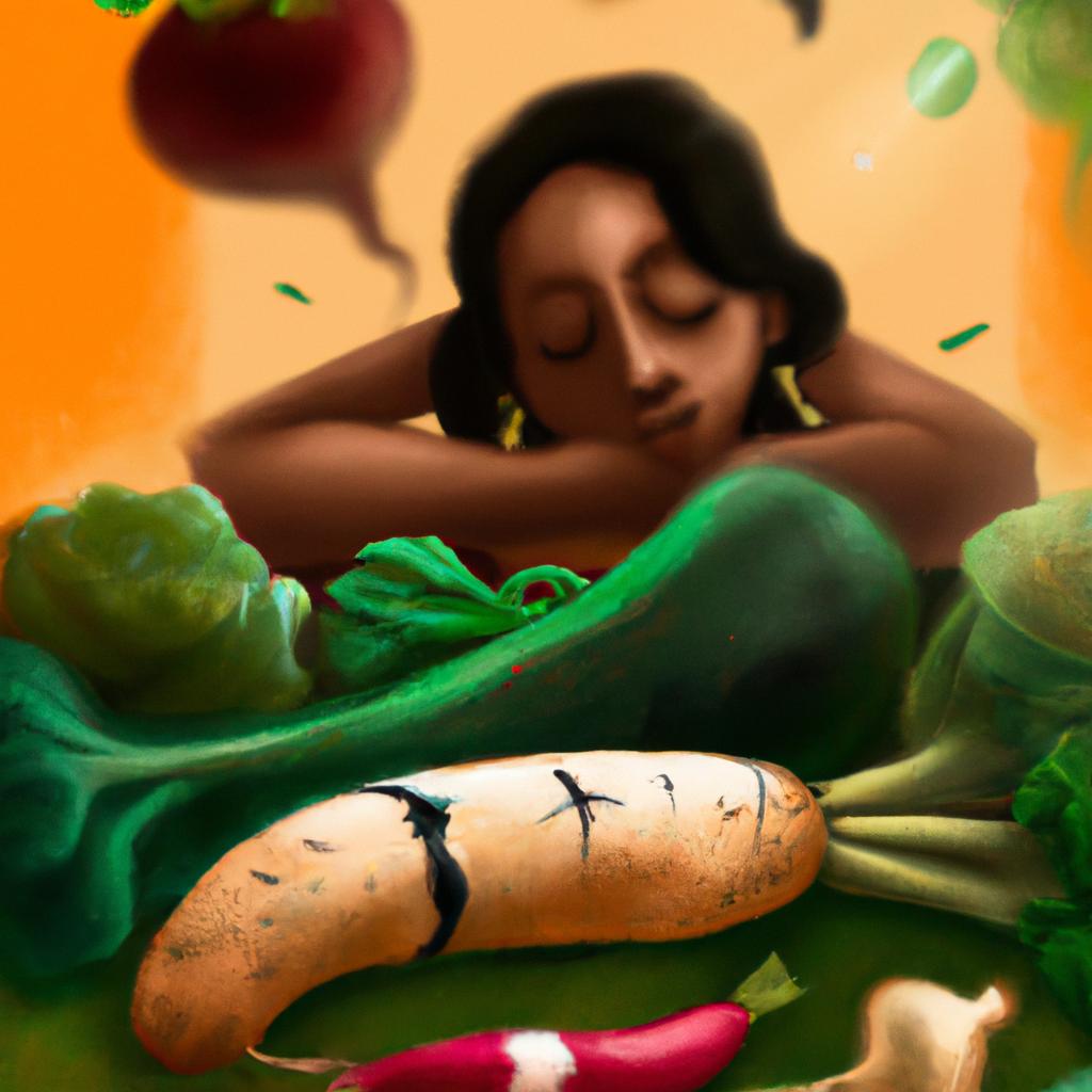 Imagem de capa do post O Que Significa Sonhar com Verduras? Descubra! com um desenho digital