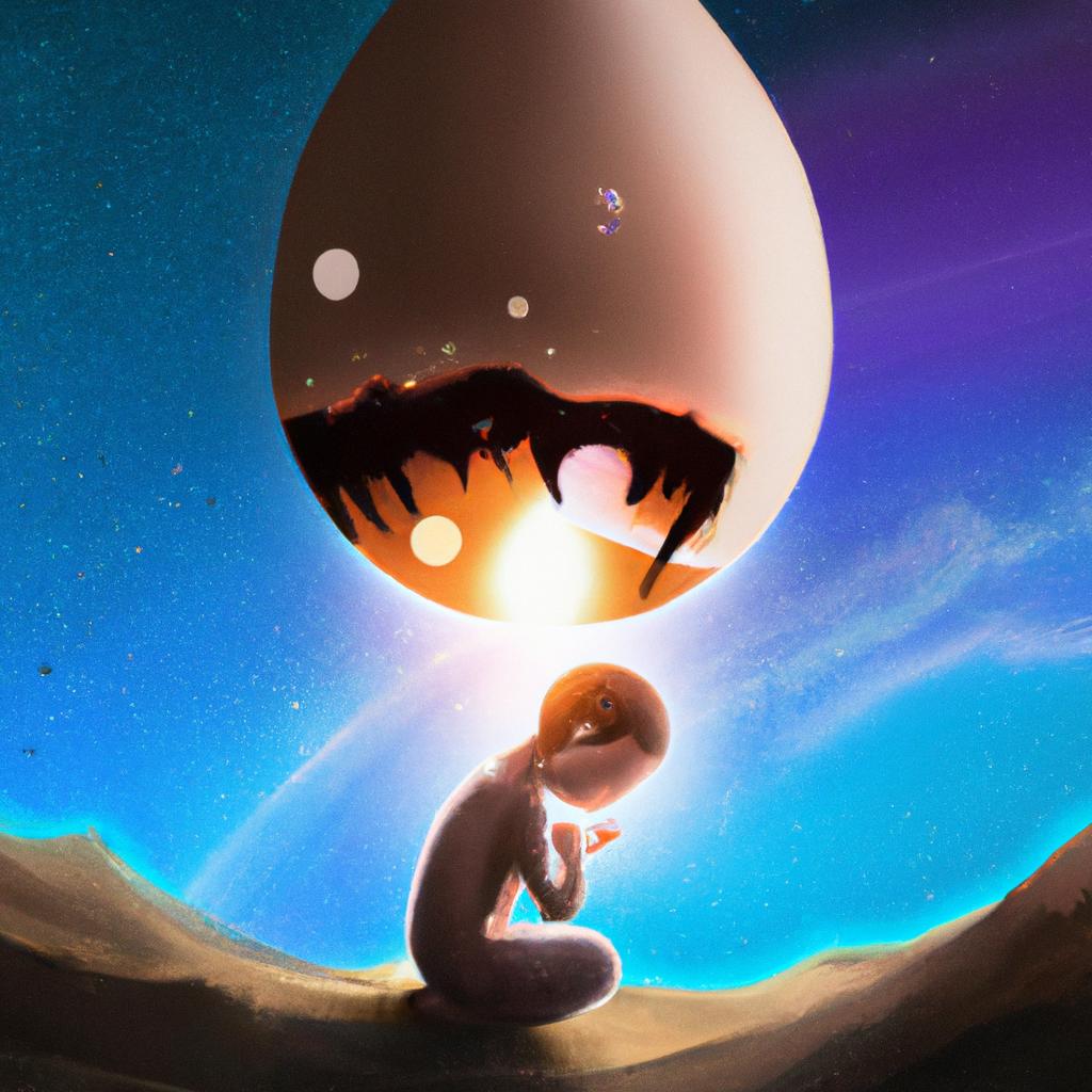 Imagem de capa do post O Que Significa Sonhar Com Ovo? Descubra Agora! com um desenho digital