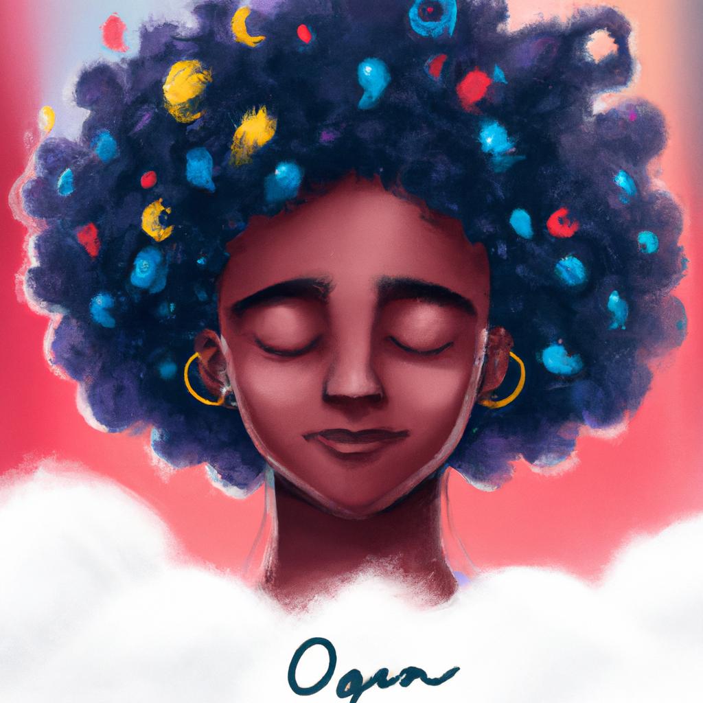 Imagem de capa do post "O Que Significa Sonhar Com Cabelo Grande? Descubra Agora!" com um desenho digital