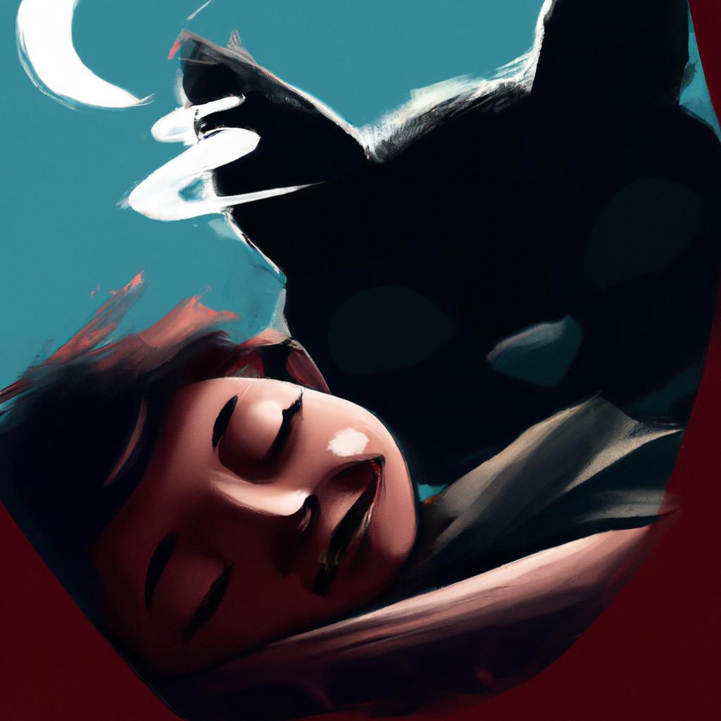 Imagem de capa do post "O Que Significa Sonhar com Morcego? Descubra Agora!" com um desenho digital