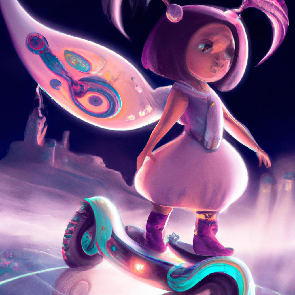 Imagem de capa do post "Patinete Sonho de Princesa com DM Toys: Descubra o Significado! com um desenho digital