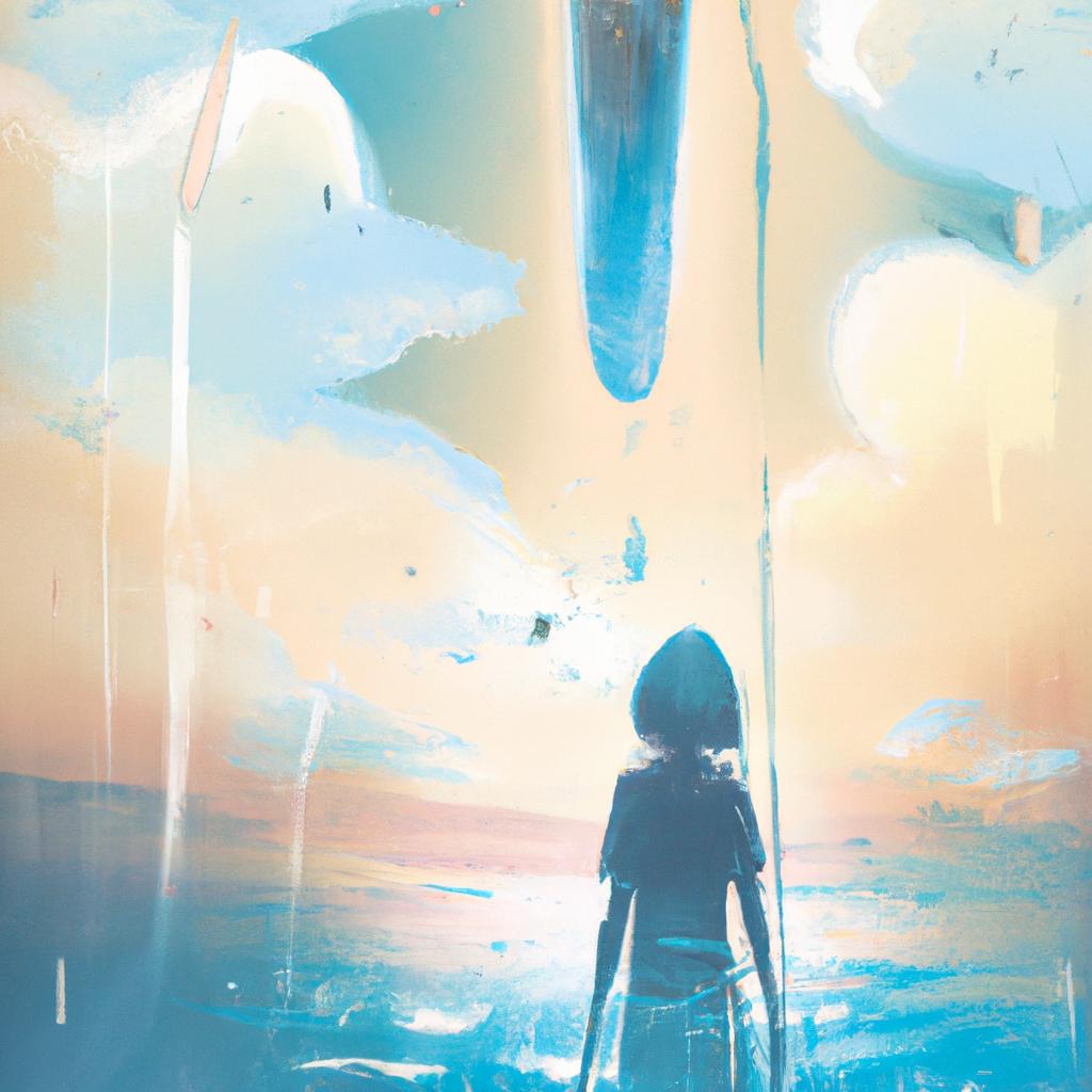 Imagem de capa do post "Quais os Mistérios do Sonho com Água Suja? Descubra!" com um desenho digital