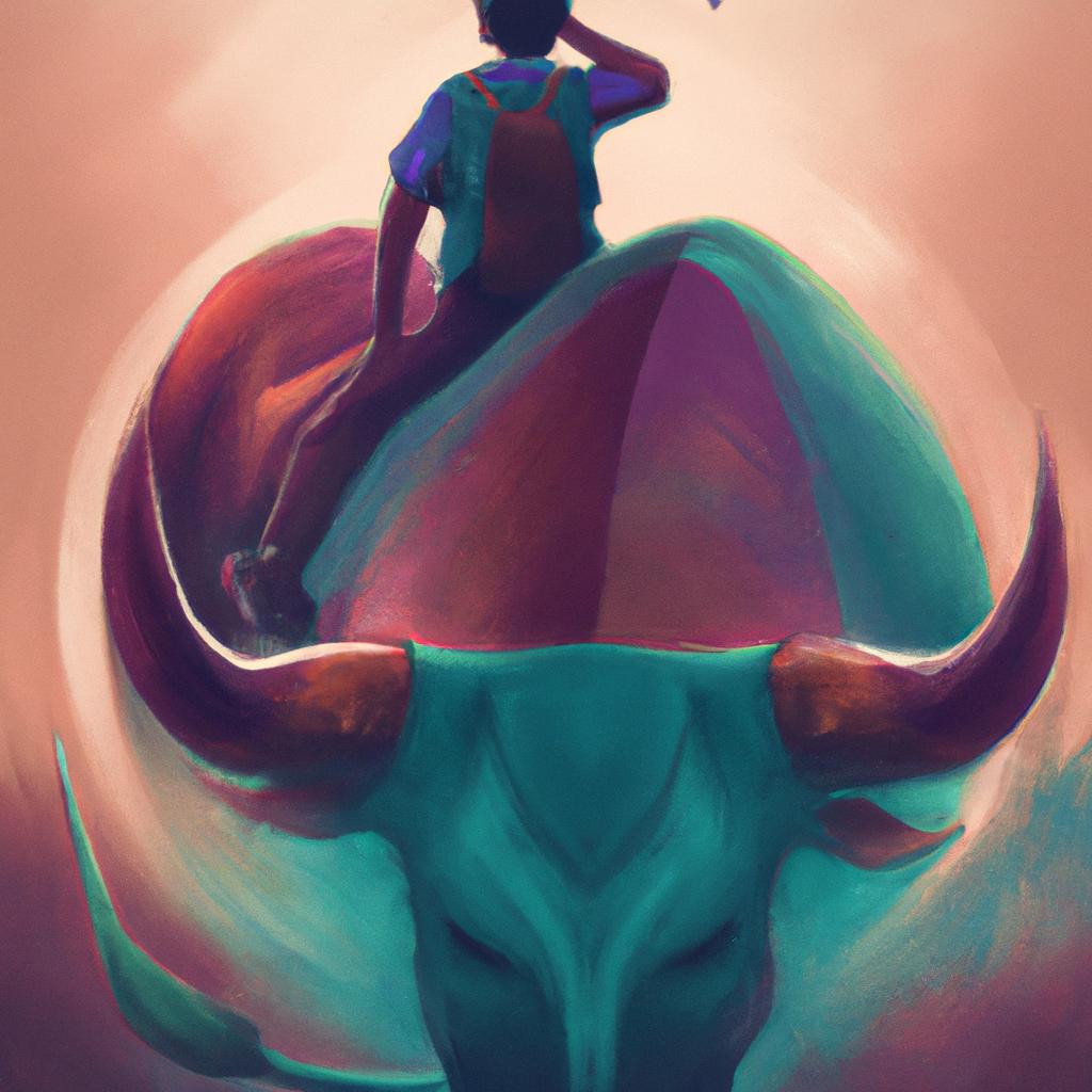 Imagem de capa do post Descubra o que Significa Sonhar com Boi Bravo! com um desenho digital