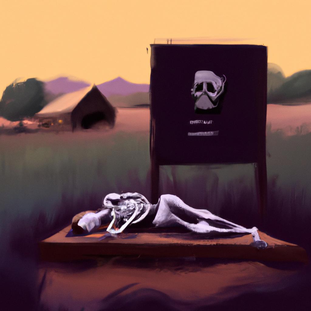 Imagem de capa do post "Descubra o Verdadeiro Significado de Sonhar com Cadaver!" com um desenho digital