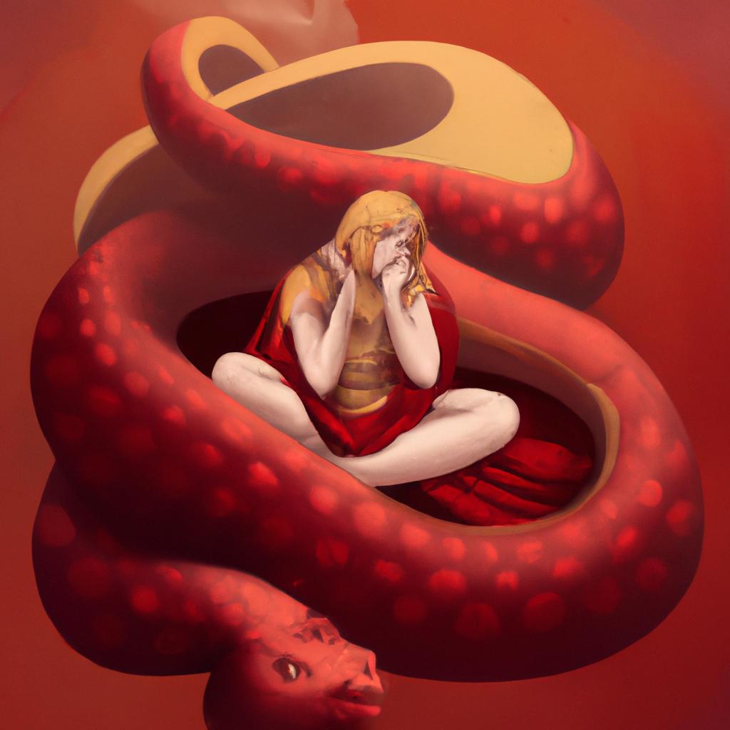 qual o significado de sonhar com cobra vermelha3