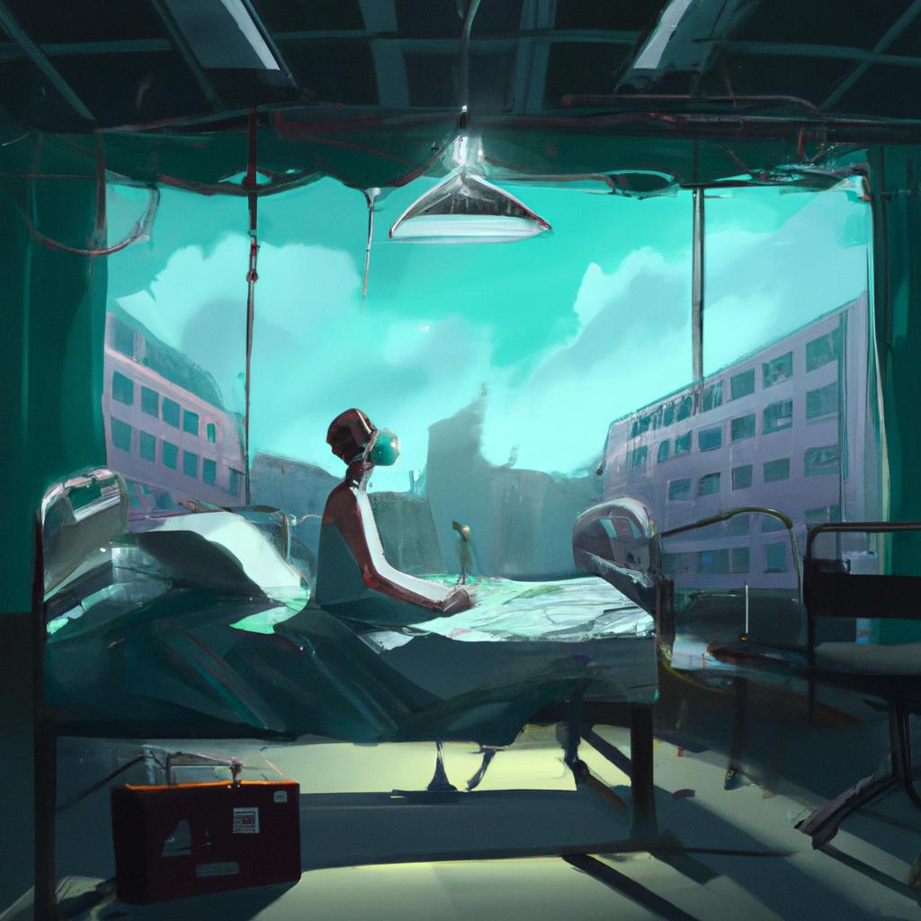Imagem de capa do post "Qual o Significado de Sonhar com Hospital? Descubra!" com um desenho digital