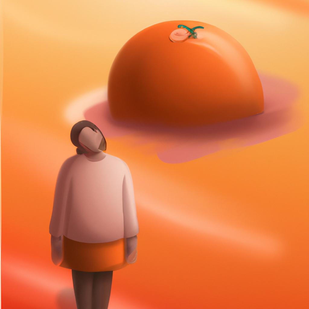 Imagem de capa do post Descubra Qual o Significado de Sonhar com Laranja! com um desenho digital
