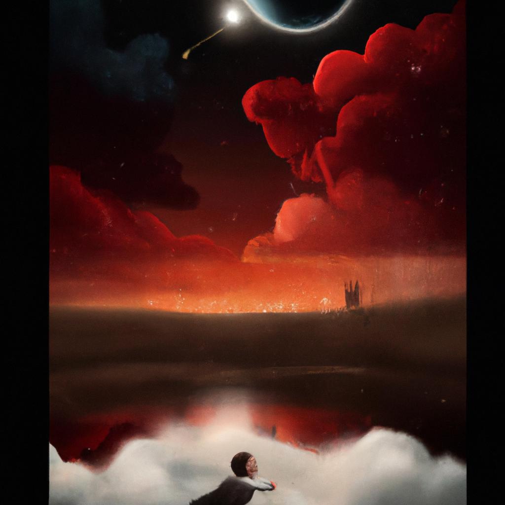 Imagem de capa do post "Descubra o que Significa Sonhar com o Ex!" com um desenho digital