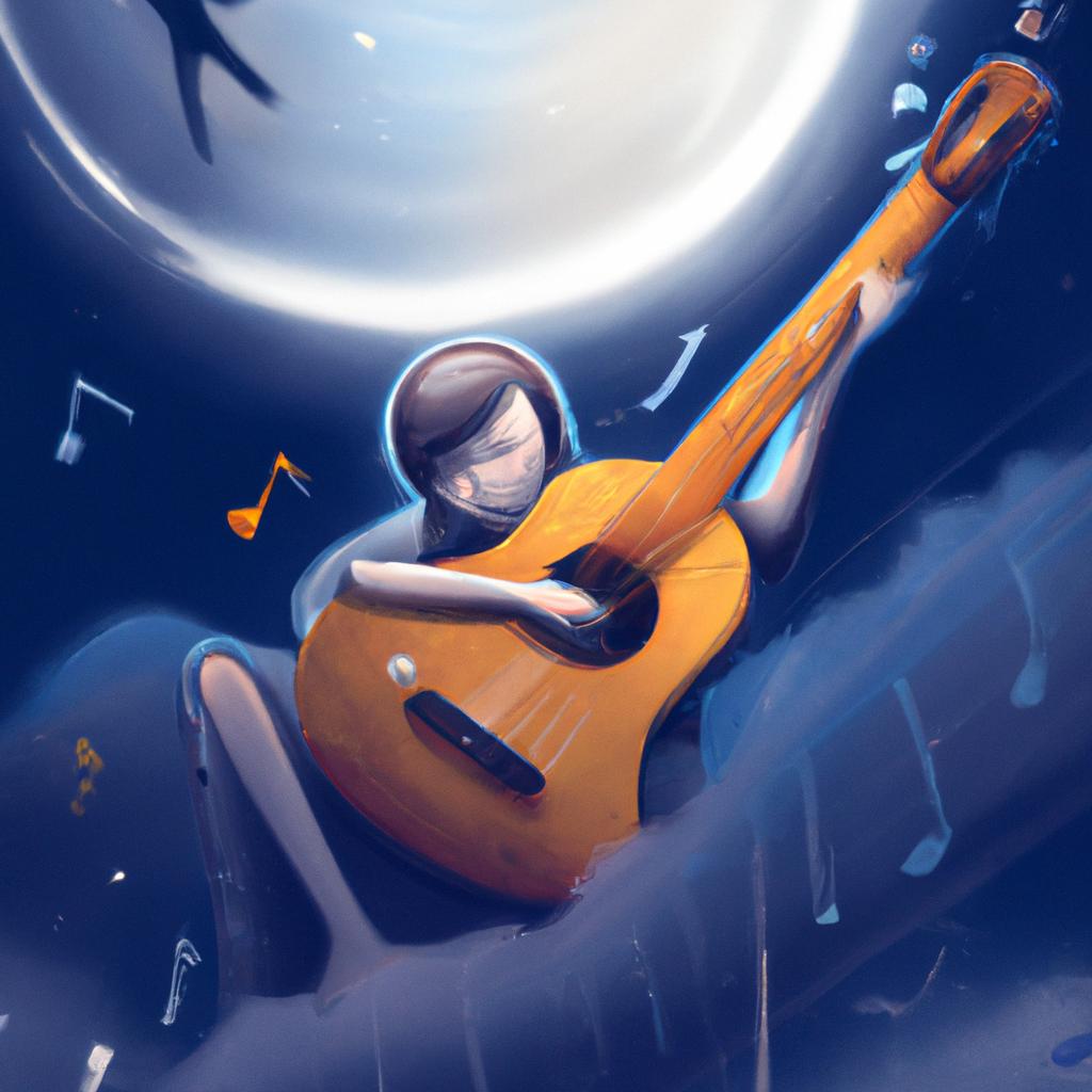 Imagem de capa do post Descubra o Que Significa Sonhar com Violão! com um desenho digital