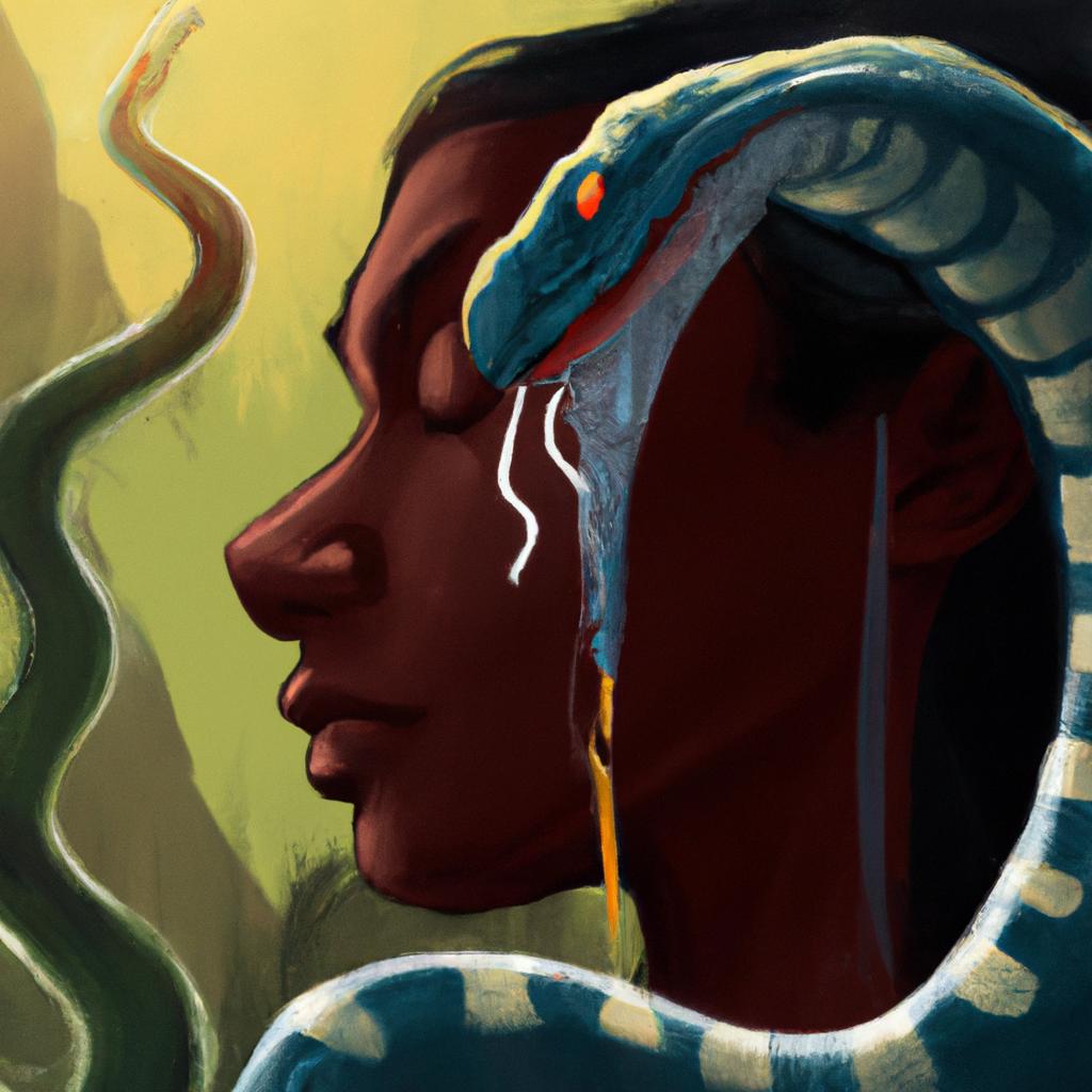 Imagem de capa do post Descubra o Significado do Sonho de Cobra! com um desenho digital