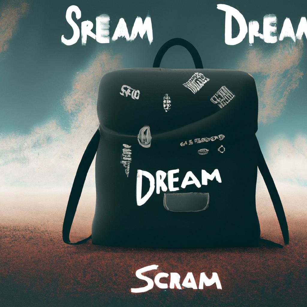 Imagem de capa do post "Descubra o Significado de Sonhar com Bolsa: Uma Abordagem Criativa!" com um desenho digital