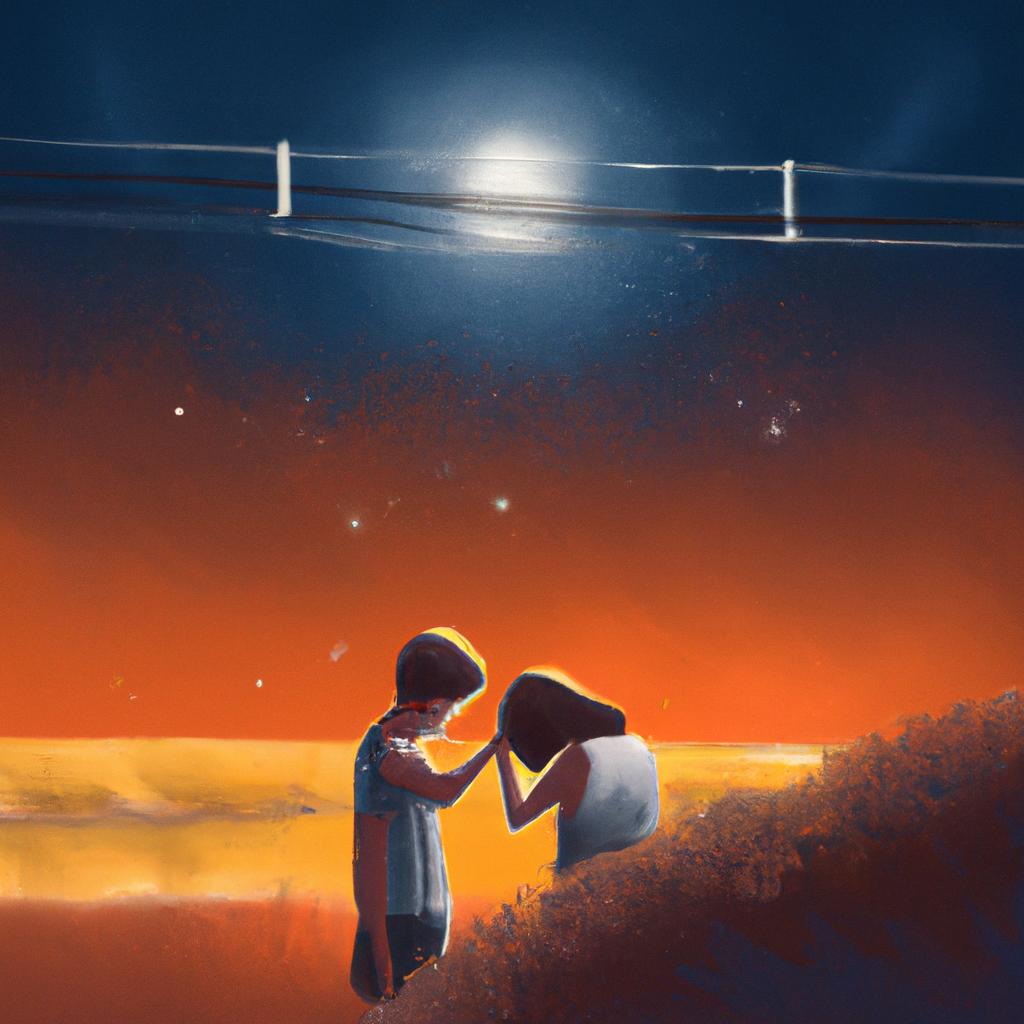 Imagem de capa do post "Descubra o Significado de Sonhar com Briga: Surpreenda-se!" com um desenho digital
