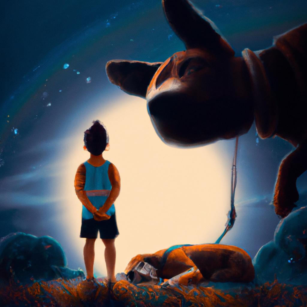 Imagem de capa do post Descubra o Significado de Sonhar com Cachorro Machucado! com um desenho digital