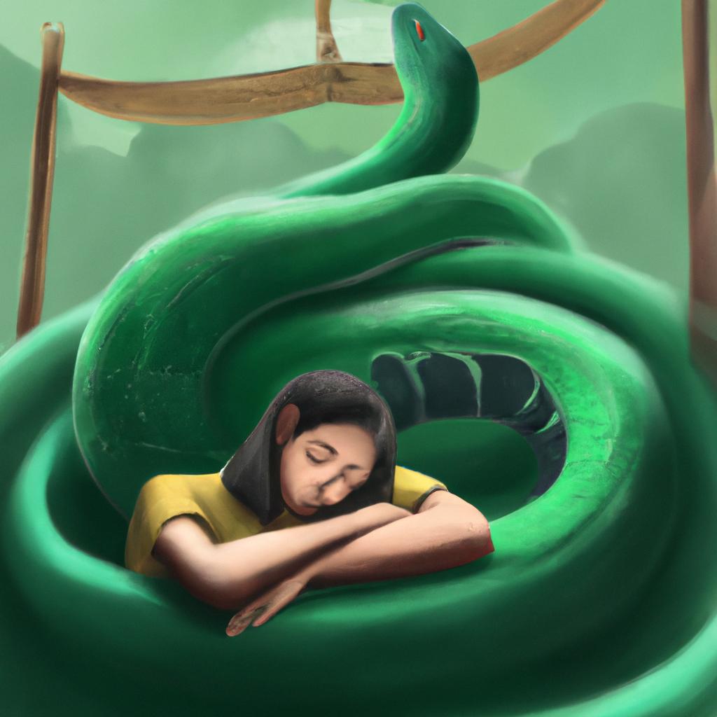 significado de sonhar com cobra verde2