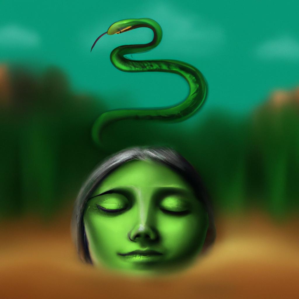 significado de sonhar com cobra verde4