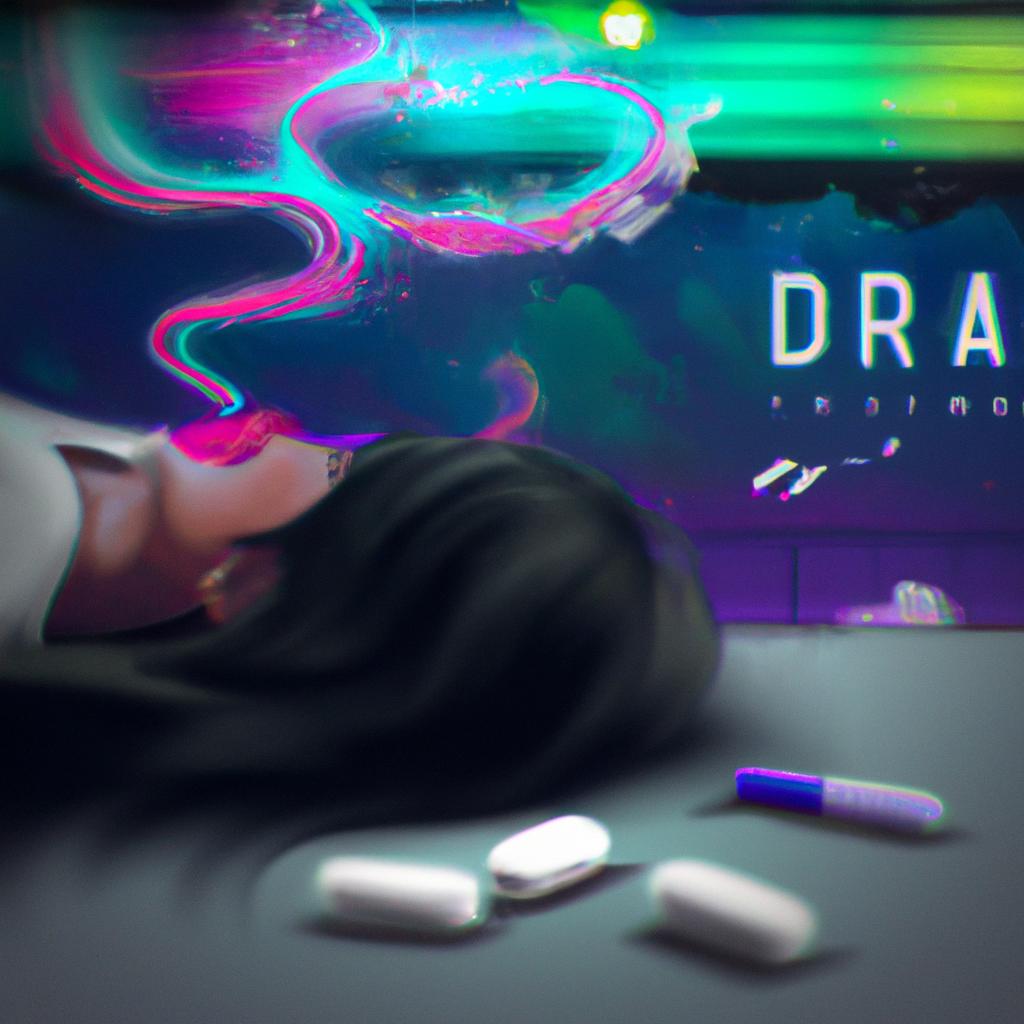 Imagem de capa do post Descubra o Sinal de Sonhar com Drogas! com um desenho digital